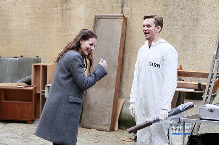 Dreharbeiten 'Wolfsland - Kein Entkommen' in Görlitz