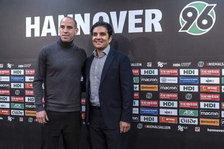 Pressetermin mit 96 Trainer Kenan Kocak in Hannover