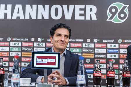 Pressetermin mit 96 Trainer Kenan Kocak in Hannover