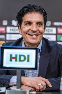 Pressetermin mit 96 Trainer Kenan Kocak in Hannover