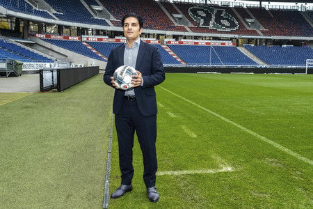 Pressetermin mit 96 Trainer Kenan Kocak in Hannover