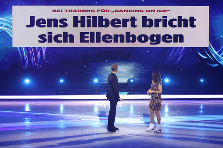 TV-Show 'Dancing on Ice' in Köln