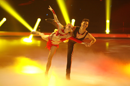 TV-Show 'Dancing on Ice' in Köln
