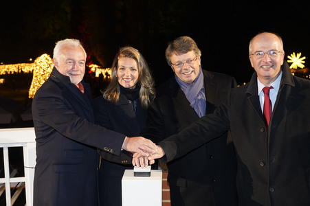 Eröffnung des Christmas Garden 2019 in Berlin