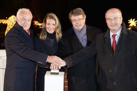 Eröffnung des Christmas Garden 2019 in Berlin