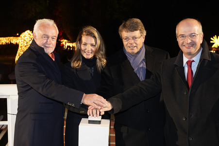 Eröffnung des Christmas Garden 2019 in Berlin