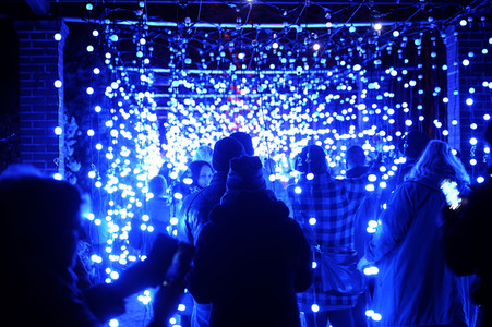 Eröffnung des Christmas Garden 2019 in Berlin