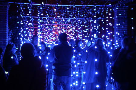 Eröffnung des Christmas Garden 2019 in Berlin