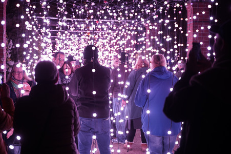 Eröffnung des Christmas Garden 2019 in Berlin