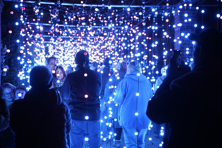 Eröffnung des Christmas Garden 2019 in Berlin