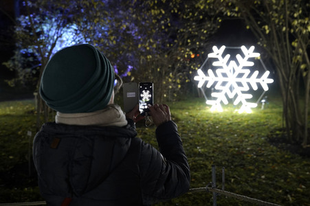 Eröffnung des Christmas Garden 2019 in Berlin