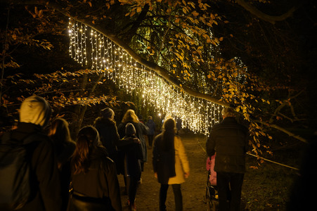 Eröffnung des Christmas Garden 2019 in Berlin