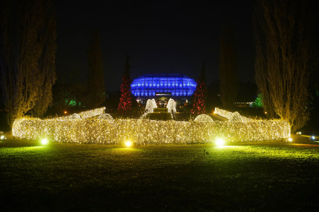 Eröffnung des Christmas Garden 2019 in Berlin