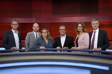 Talkshow 'hart aber fair' in Berlin