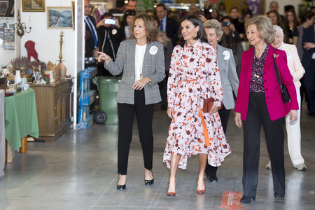Royals beim Rastrillo Nuevo Futuro in Madrid