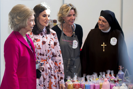 Royals beim Rastrillo Nuevo Futuro in Madrid