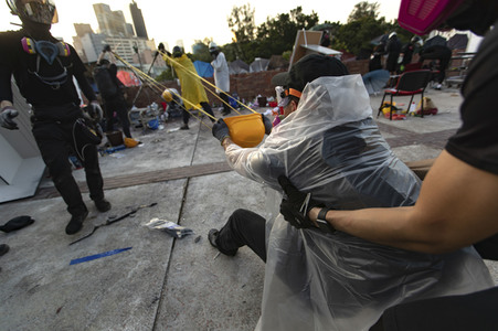 Belagerung an der Polytechnischen Universität in Hongkong