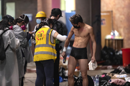 Belagerung an der Polytechnischen Universität in Hongkong