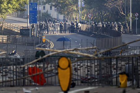 Belagerung an der Polytechnischen Universität in Hongkong