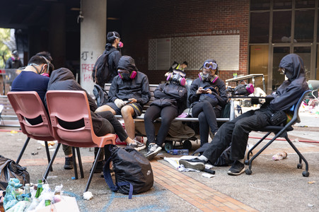 Belagerung an der Polytechnischen Universität in Hongkong