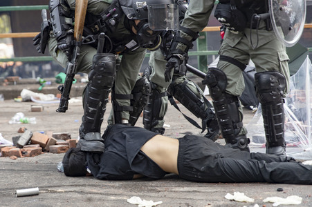 Belagerung an der Polytechnischen Universität in Hongkong
