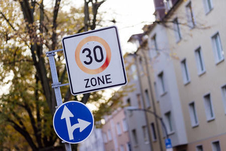 Symbolfoto Tempo-30-Zone