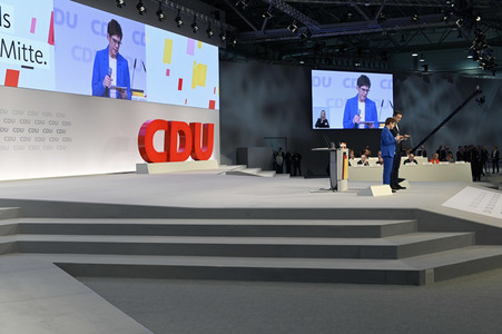 CDU Bundesparteitag 2019 in Leipzig