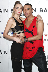 Puma x Balmain Launch Event in Los Angeles