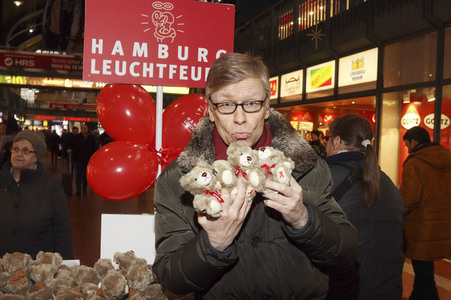 Leuchtfeuer-Teddy-Aktion 2019 in Hamburg