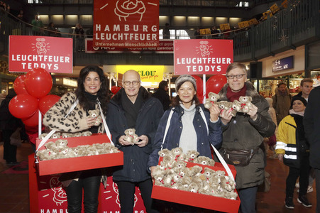 Leuchtfeuer-Teddy-Aktion 2019 in Hamburg