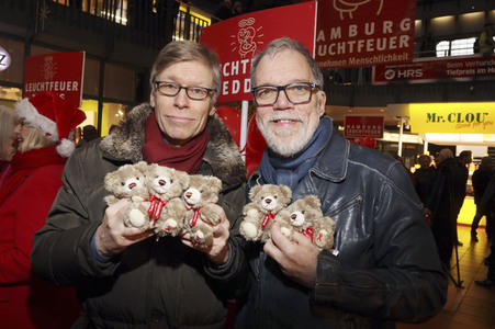 Leuchtfeuer-Teddy-Aktion 2019 in Hamburg
