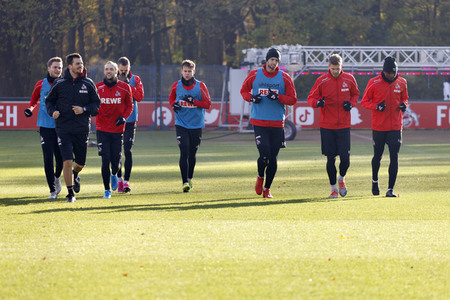 Training vom 1. FC Köln in Köln