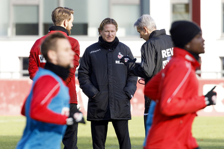 Training vom 1. FC Köln in Köln