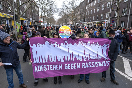 'Bunt statt braun' Demo in Hannover