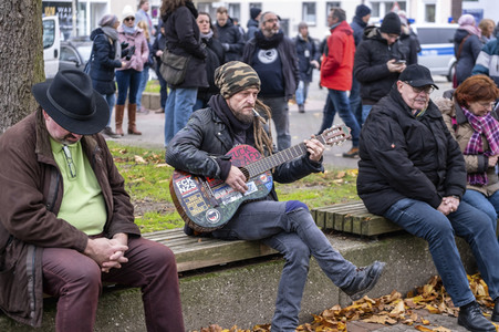 'Bunt statt braun' Demo in Hannover
