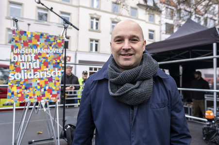 'Bunt statt braun' Demo in Hannover