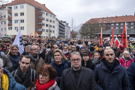 'Bunt statt braun' Demo in Hannover