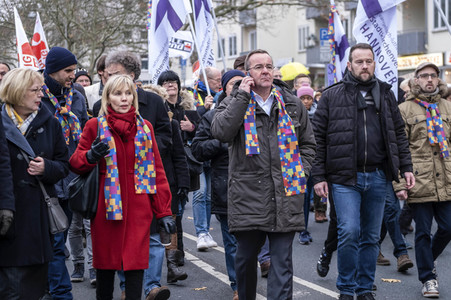 'Bunt statt braun' Demo in Hannover