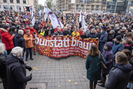 'Bunt statt braun' Demo in Hannover