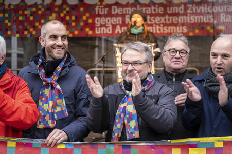 'Bunt statt braun' Demo in Hannover