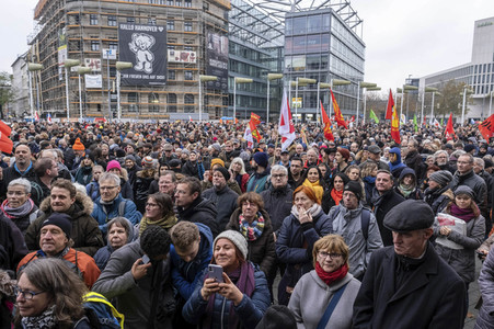 'Bunt statt braun' Demo in Hannover
