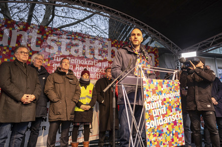 'Bunt statt braun' Demo in Hannover
