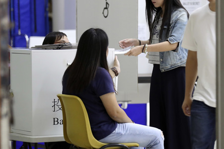 Bezirksratswahlen in Hongkong