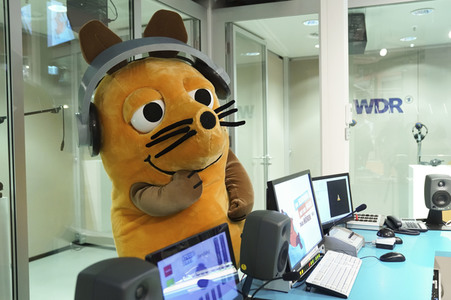 Pressetermin 'Die Sendung mit der Maus zum Hören' in Köln