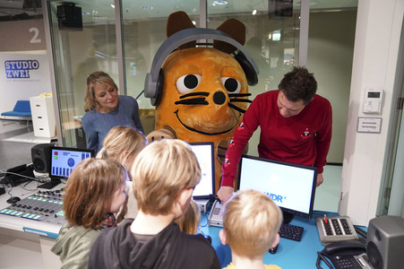 Pressetermin 'Die Sendung mit der Maus zum Hören' in Köln
