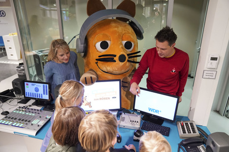 Pressetermin 'Die Sendung mit der Maus zum Hören' in Köln