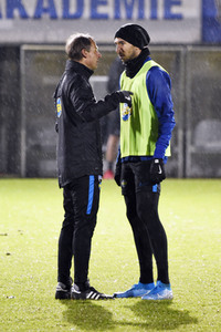 Jürgen Klinsmann beim Hertha BSC Training in Berlin