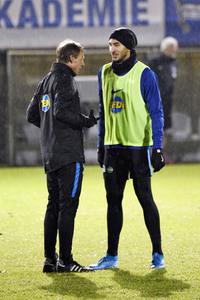 Jürgen Klinsmann beim Hertha BSC Training in Berlin