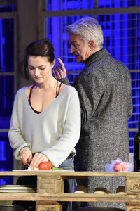 Theaterprobe 'Skylight' in Berlin