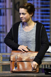 Theaterprobe 'Skylight' in Berlin